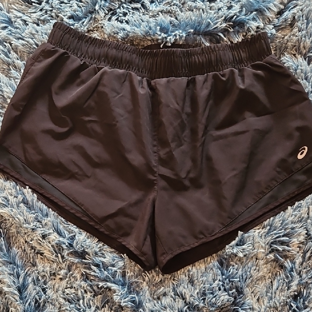 Asics Women's Black Athletic Shorts